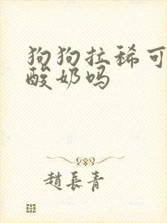 狗狗拉稀可以吃酸奶吗