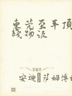 东莞至平顶山专线物流