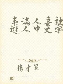 丰满人妻被猛烈进人中文字幕