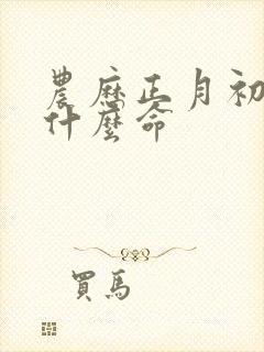 农历正月初五是什么命