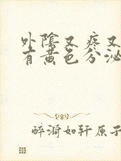 外阴又疼又痒还有黄色分泌物