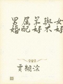 男属羊与女属猴婚配好不好