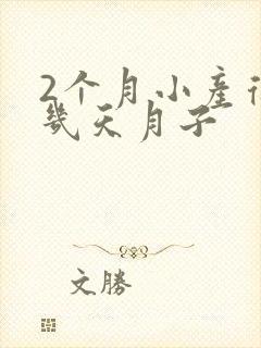 2个月小产得坐几天月子封面