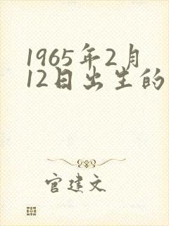 1965年2月12日出生的命运