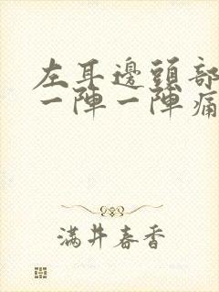 左耳边头部神经一阵一阵痛封面