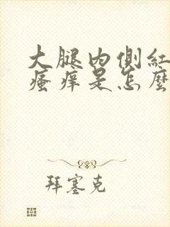 大腿内侧红疙瘩瘙痒是怎么回事