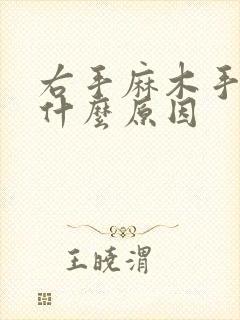 右手麻木手抖是什么原因