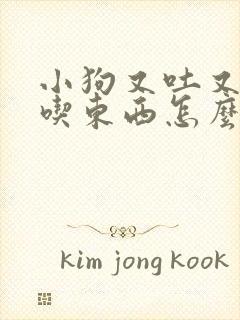 小狗又吐又拉不吃东西怎么办