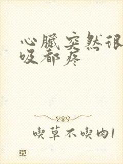 心脏突然很痛呼吸都疼