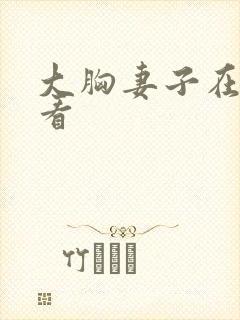 大胸妻子在线观看封面