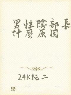 男性阴部长疙瘩什么原因