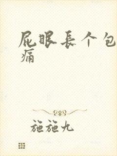 屁眼长个包有点痛封面