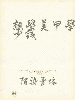 想学美甲学费多少钱