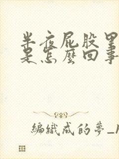 半夜屁股里面疼是怎么回事