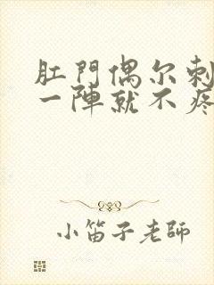 肛门偶尔刺痛过一阵就不疼了