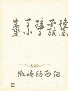 生了孩子后胸部变小了该怎么办封面