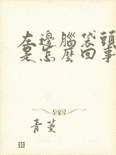 左边脑袋头皮疼是怎么回事