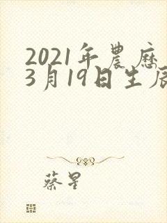 2021年农历3月19日生辰八字封面