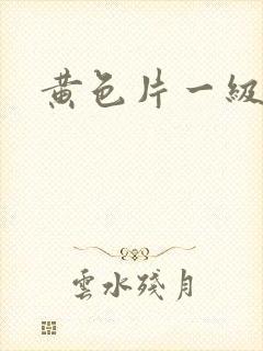 黄色片一级美女封面