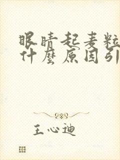 眼睛起麦粒肿是什么原因引起的封面