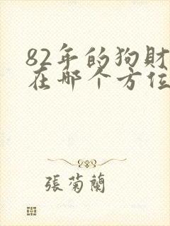 82年的狗财运在哪个方位