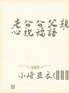 老公公父亲节开心祝福语