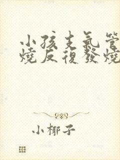 小孩支气管炎发烧反复发烧怎么回事