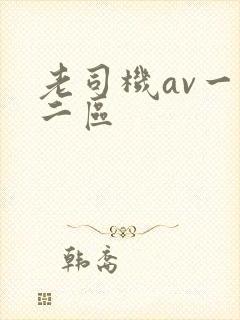 老司机av一区二区