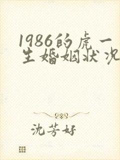 1986的虎一生婚姻状况