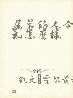 属羊的人今天运气怎么样