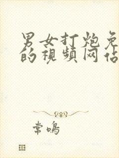 男女打炮免费看的视频网站