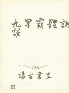 九星霸体诀 小说封面