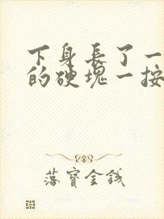 下身长了一个硬的硬块一按就疼