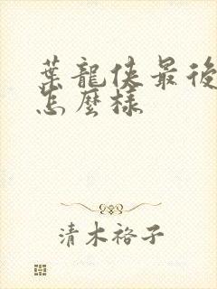 叶龙侠最后结局怎么样