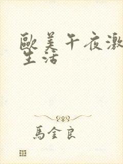 欧美午夜激情性生活