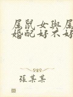 属鼠女与属羊男婚配好不好