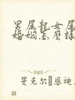 男属龙女属猴的婚姻怎么样