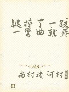 腿摔了一跤膝盖一弯曲就疼怎么办