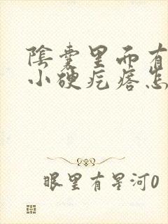 阴囊里面有两个小硬疙瘩怎么回事