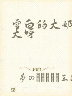 雪白的大奶子好大呀