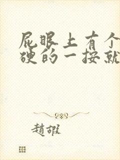 屁眼上有个包硬硬的一按就疼封面