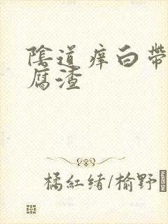 阴道痒白带呈豆腐渣