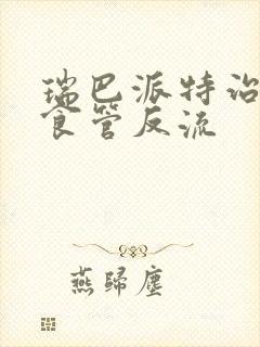 瑞巴派特治疗胃食管反流