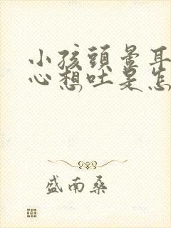 小孩头晕耳鸣恶心想吐是怎么回事封面