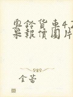 奥铃货车4.2米报价图片