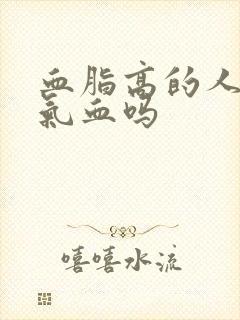 血脂高的人能补气血吗