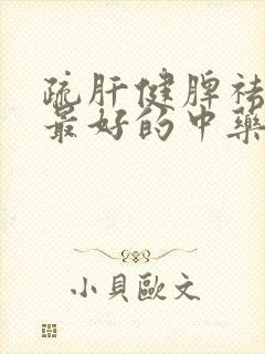 疏肝健脾祛湿气最好的中药方剂