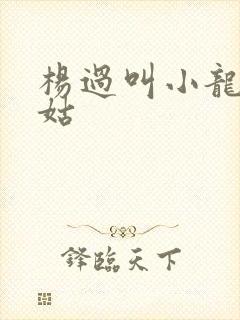 杨过叫小龙女姑姑