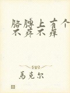 胳膊上有个疙瘩不疼不痒