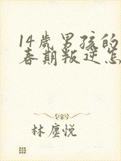 14岁男孩的青春期叛逆怎么办封面